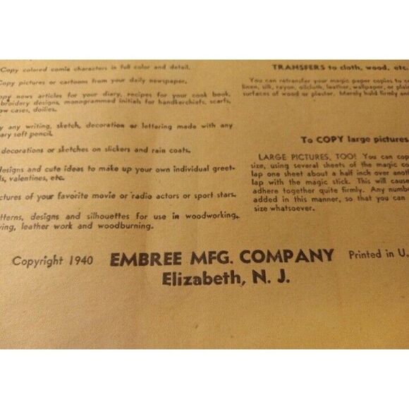 New Kopeefun Magic Copy Paper Kit with Original Complete Vintage - Picture 7 of 13